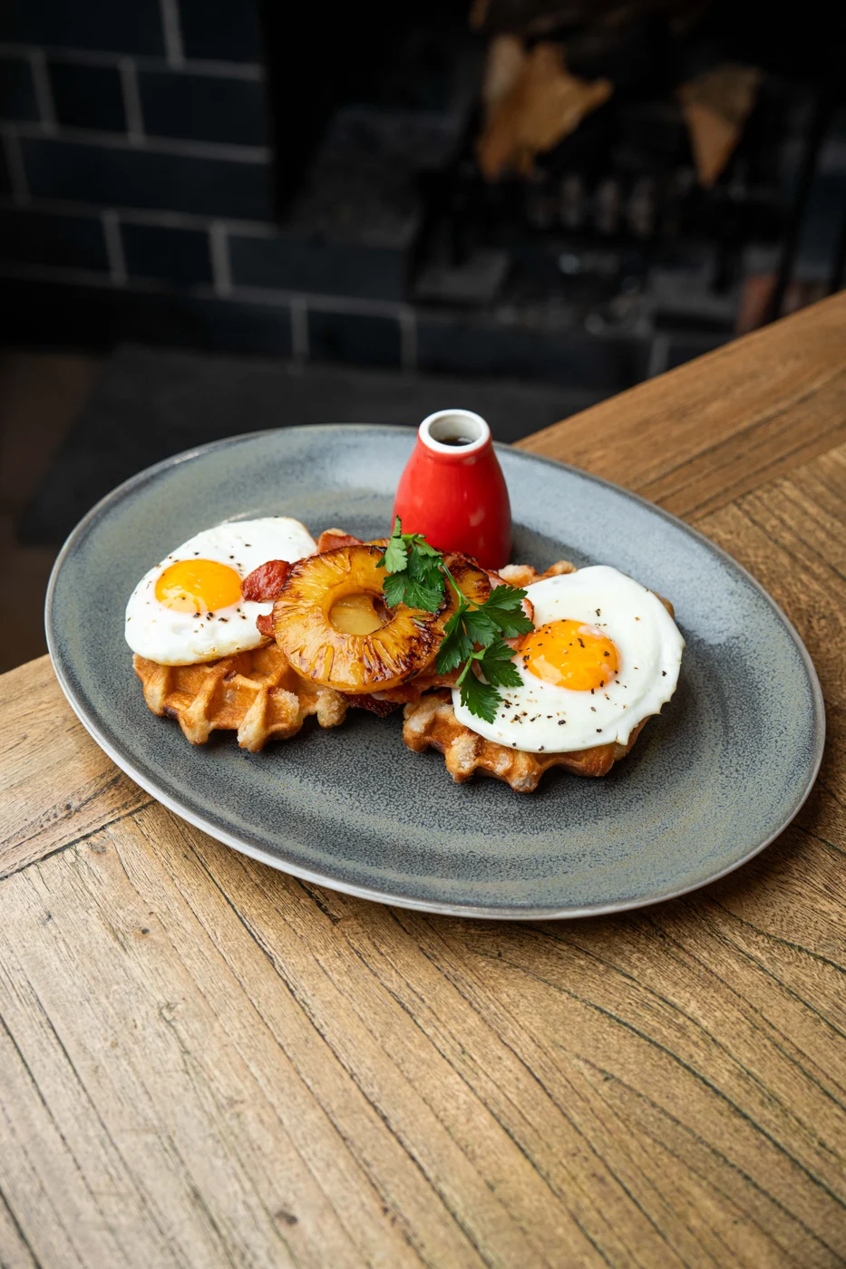 Savoury waffles