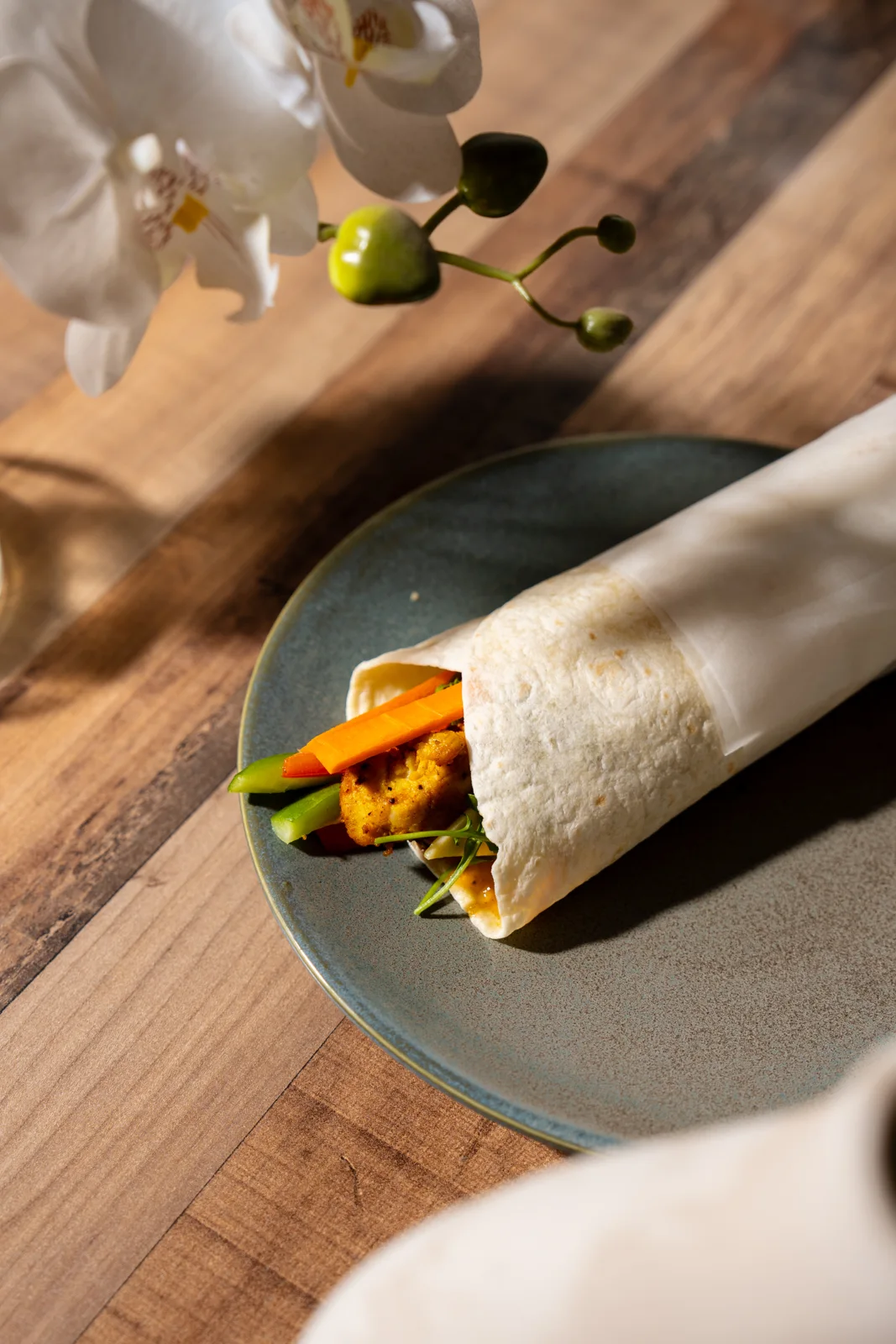 Mexican chicken wrap